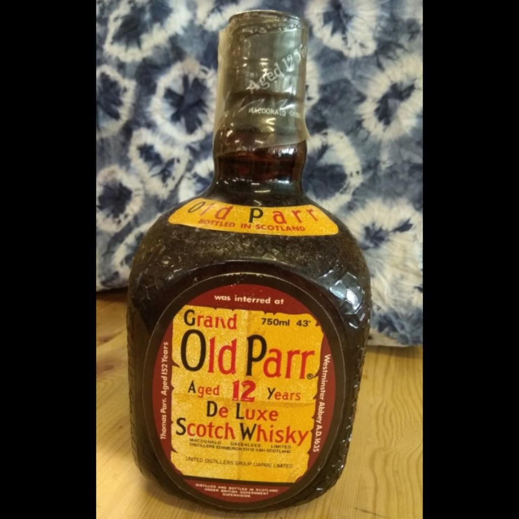 存放超過五十年未開封Grand Old Parr Scotch Whisky De luxe Aged 12