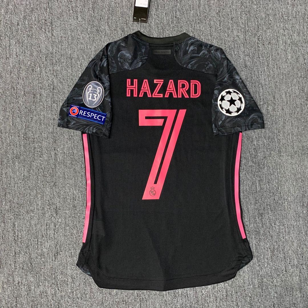 Real Madrid 2020 21 Player Version Black Kit Men S Fashion Clothes Tops On Carousell