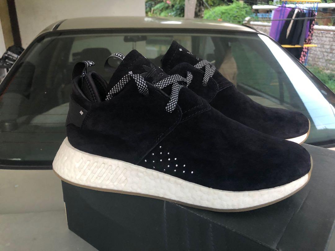 Adidas nmd c2 black suede online