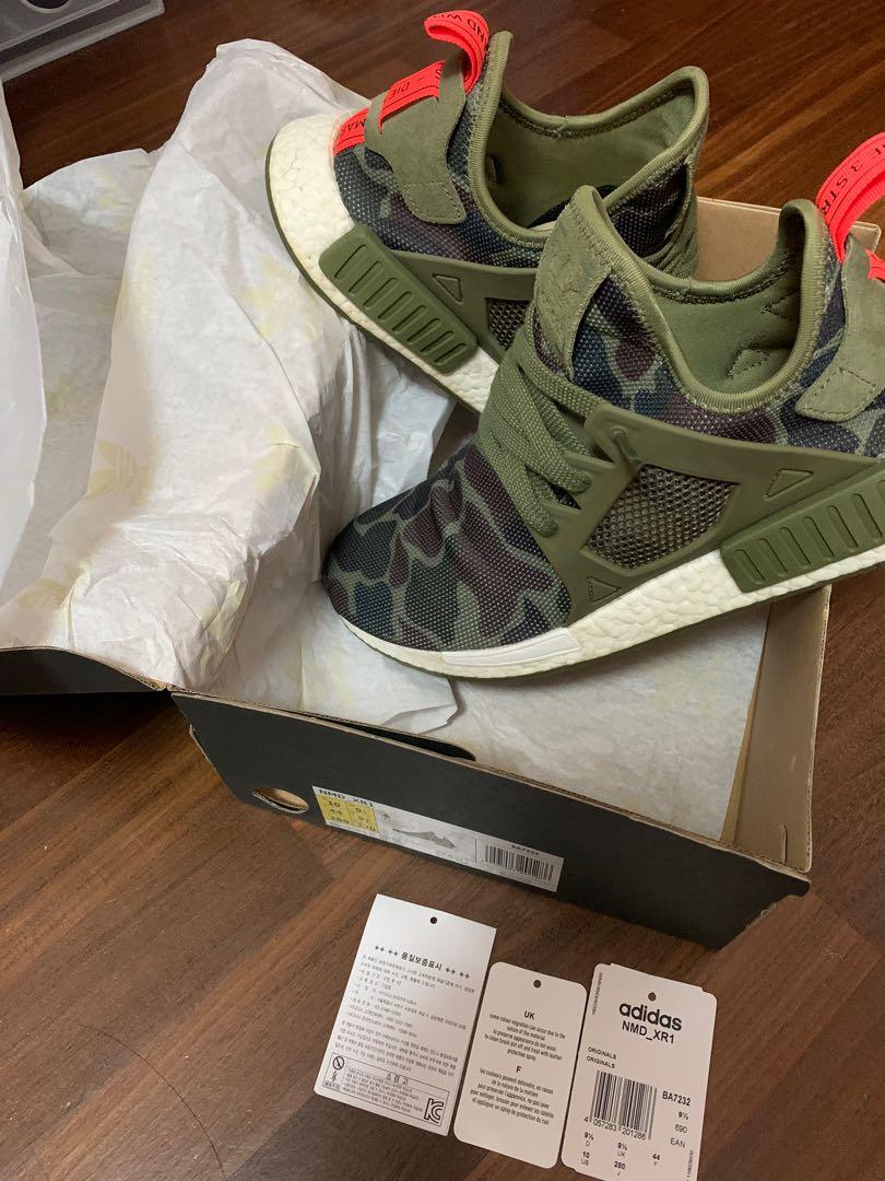 nmd duck camo green