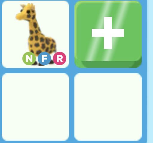 Neon fly ride NFR Giraffe Adopt Me, Video Gaming, Gaming Accessories