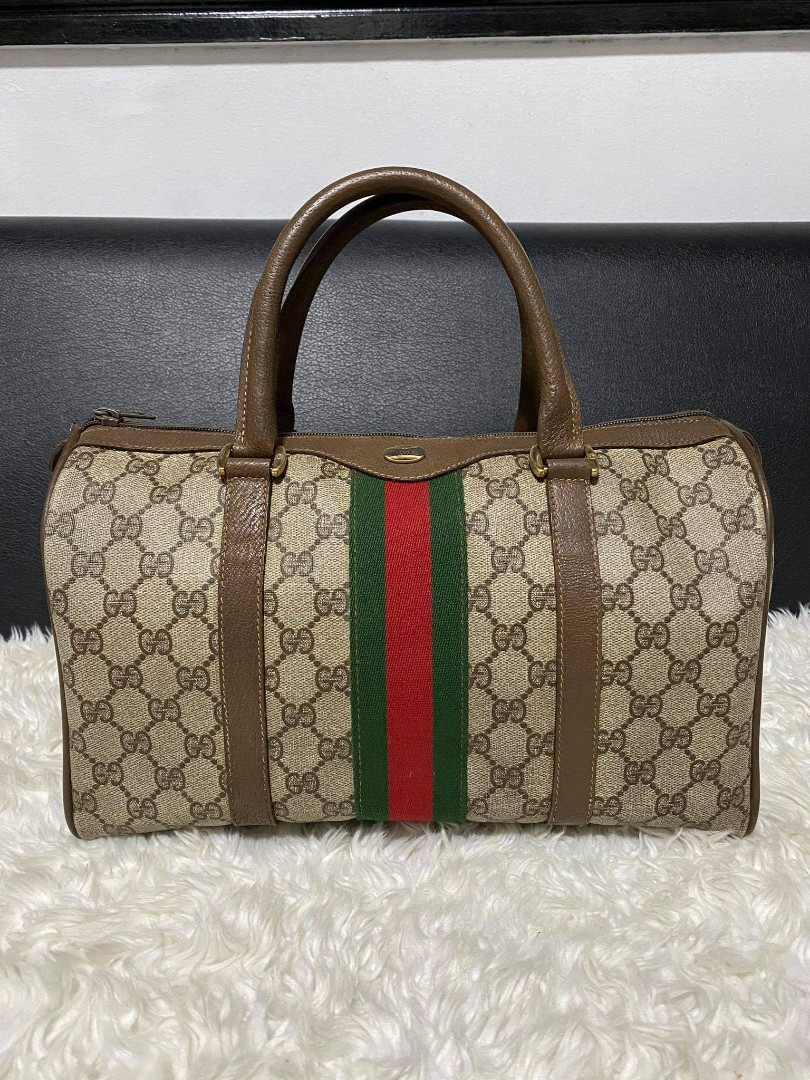 Gucci Boston speedy 30, Luxury, Bags & Wallets on Carousell