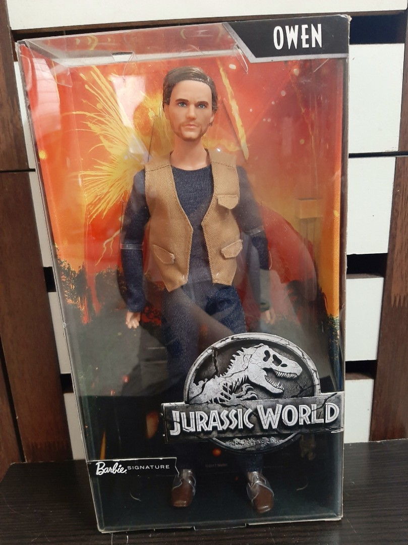 barbie jurassic world owen