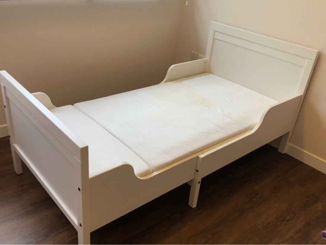 Ikea Kids Adjustable Bed Frame And Mattress Furniture Beds Mattresses On Carousell