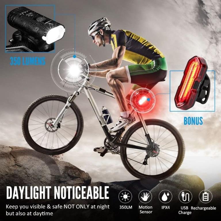 torch cycle light set