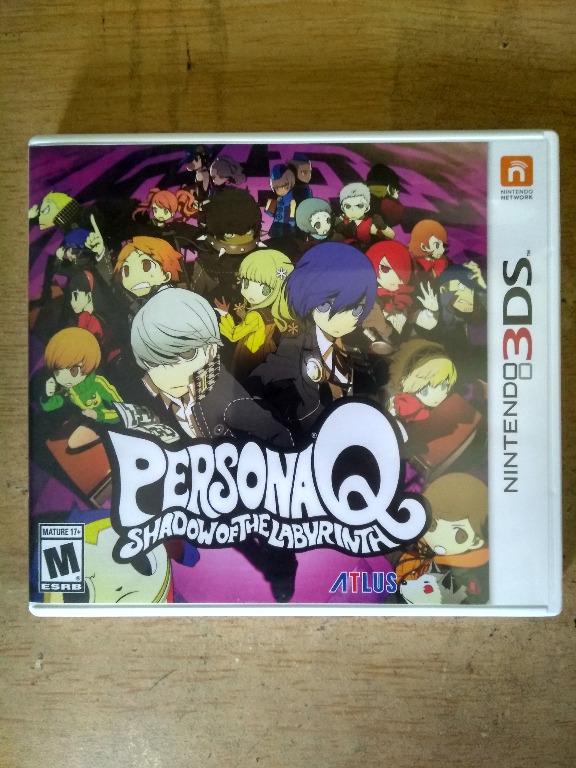 Brand New Persona Q Shadow Of The Labyrinth Nintendo 3ds Game Video Gaming Video Games On Carousell