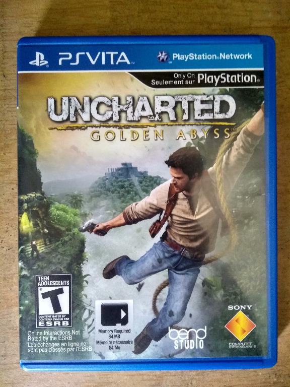 uncharted golden abyss ps vita