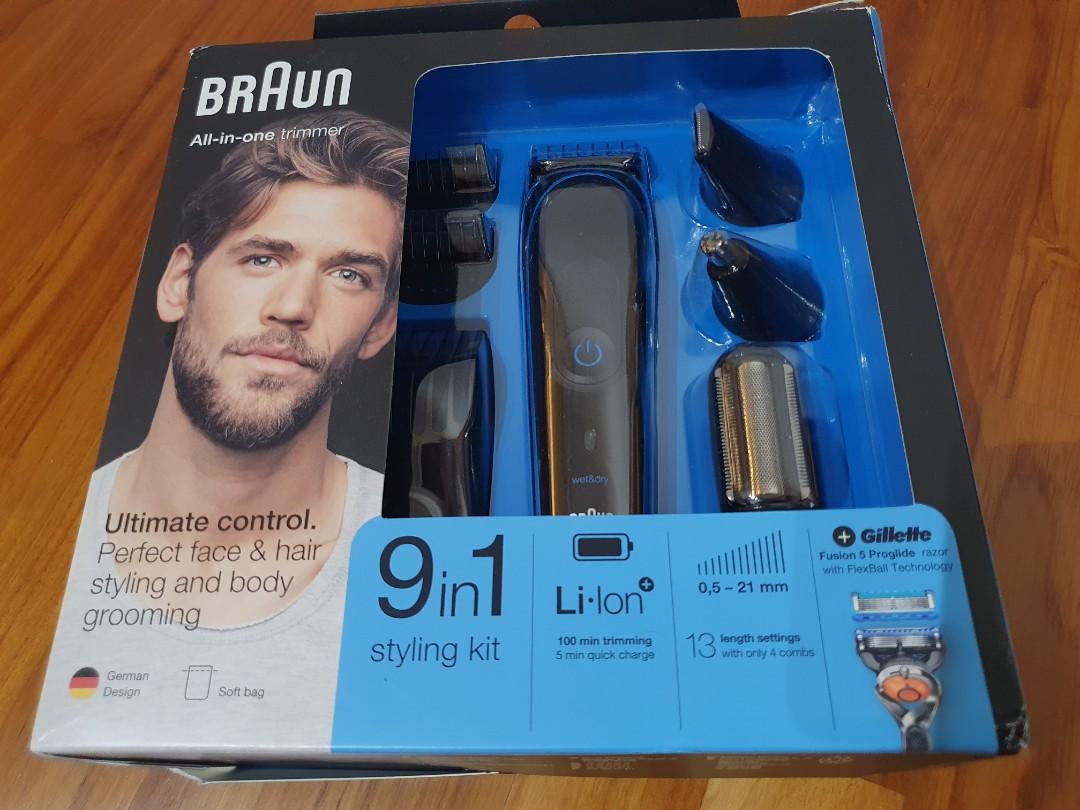 braun all in one trimmer 5 9 in 1