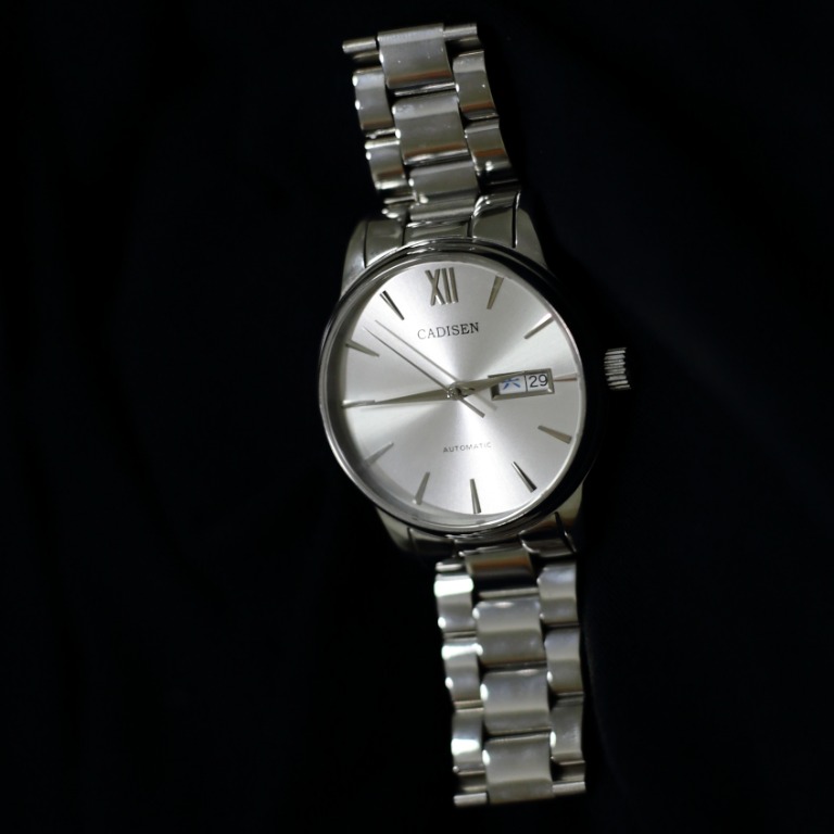 Cadisen C1032 sapphire seiko NH36A automatic watch Luxury