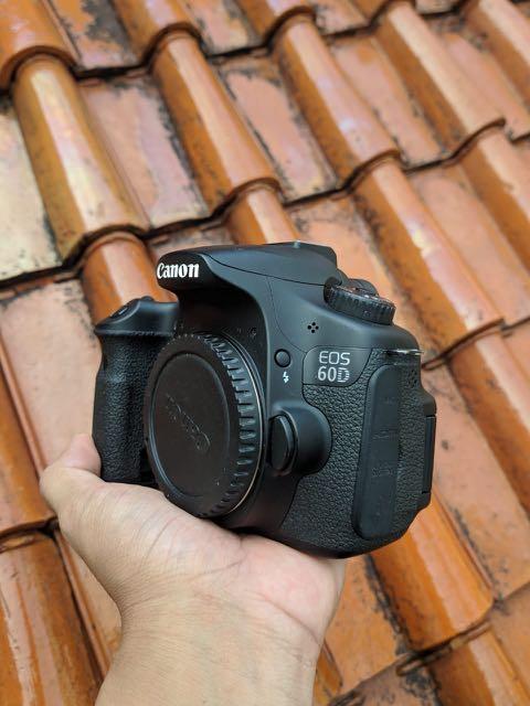 camera kamera dslr canon eos 60d fullset murah