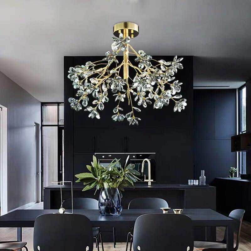 Camila Chrome Dining Chandelier Furniture Home Decor Lighting Supplies On Carousell