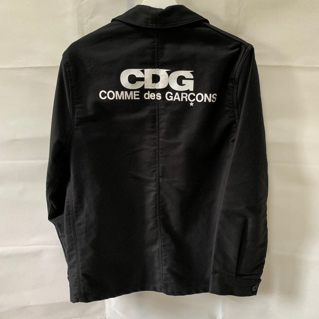 CDG x Le Labourer Work Jacket, Men's Fashion, Coats, Jackets and