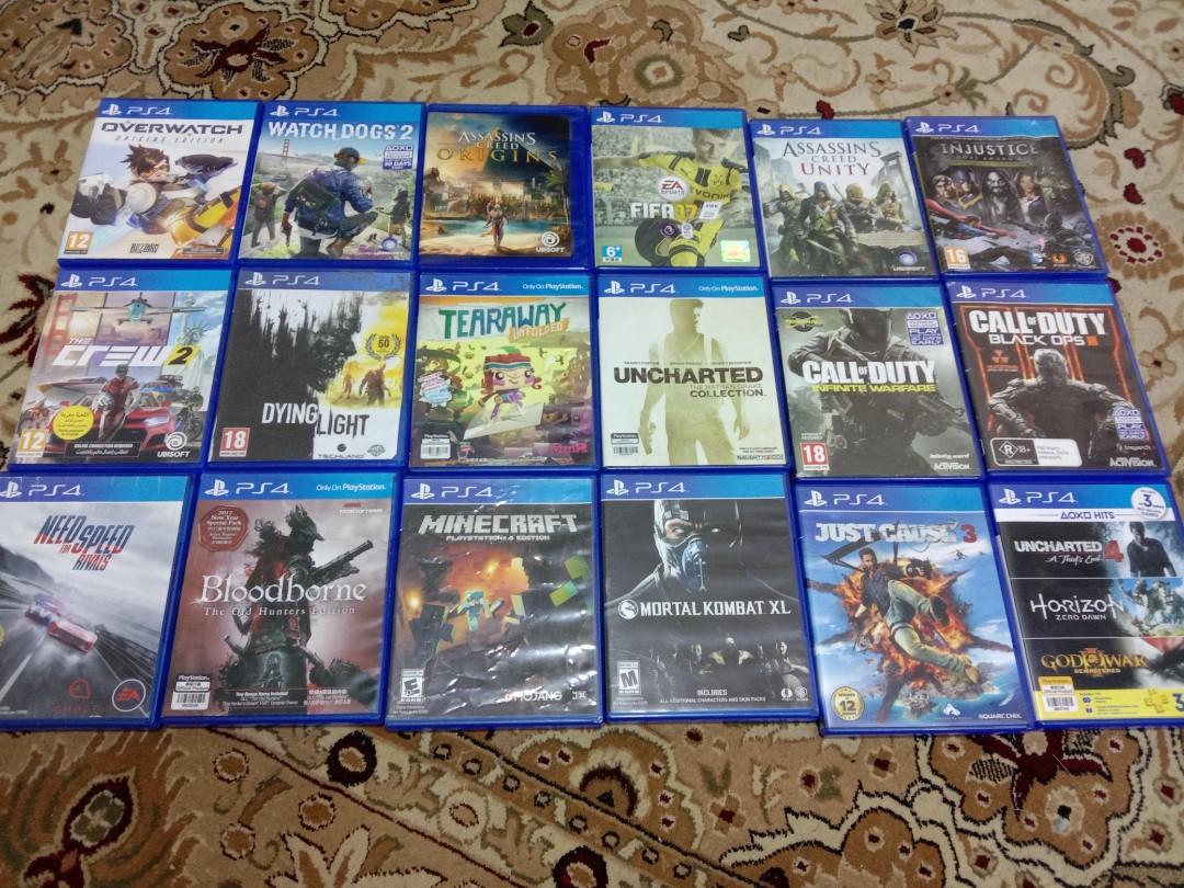 Cheap ps4 games, all working, good Video Gaming, Video Games, PlayStation on Carousell