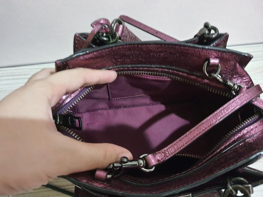 Coach dreamer 21 metallic discount berry