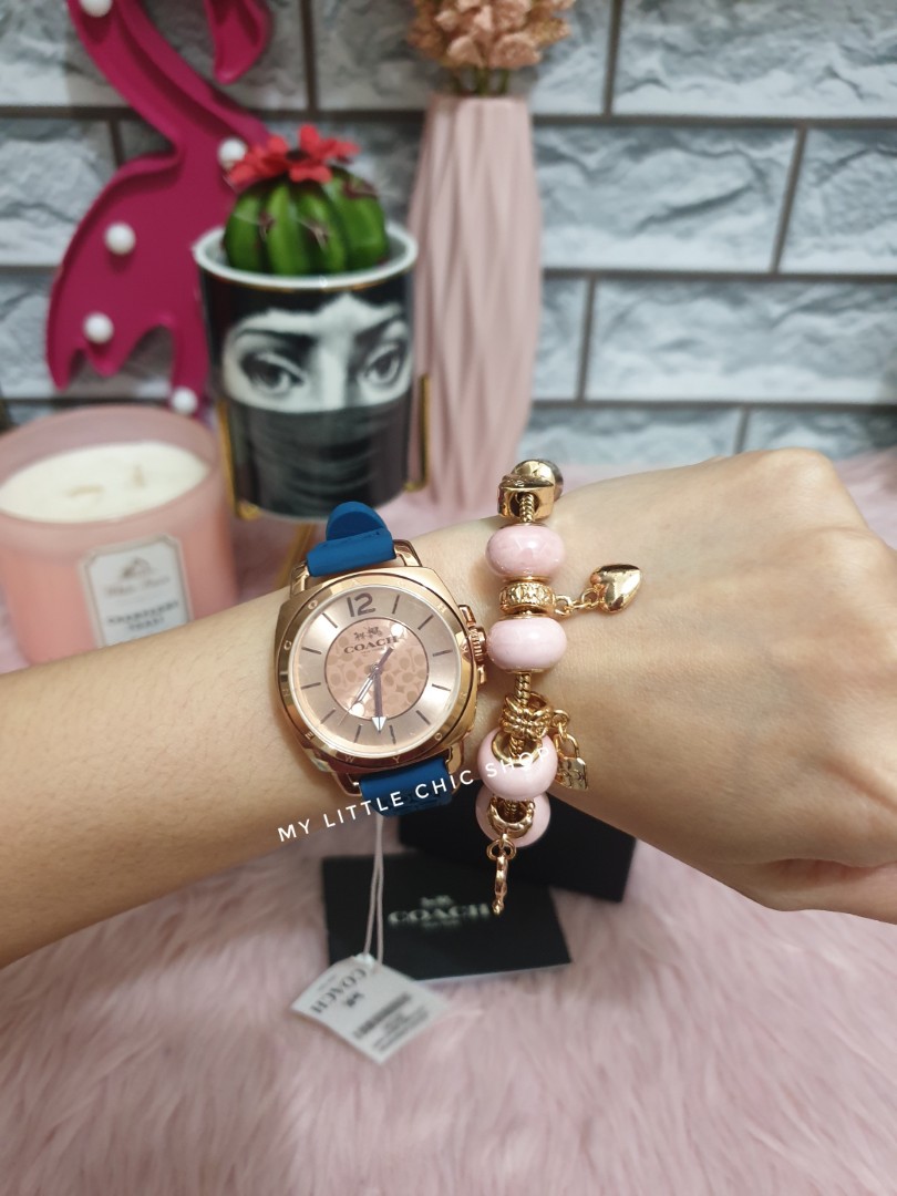 Coach boyfriend watch signature store