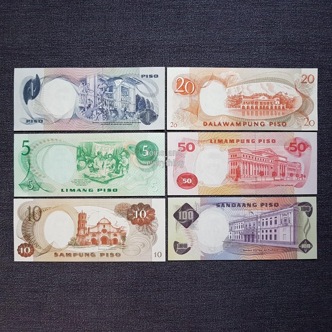 Crisp Uncirculated Complete Pilipino Series Banknotes photo view 2