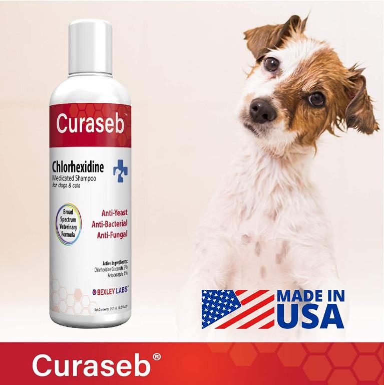 [12.12] Curaseb Antifungal & Antibacterial Chlorhexidine Shampoo for