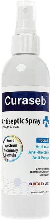 Curaseb antiseptic new arrivals spray