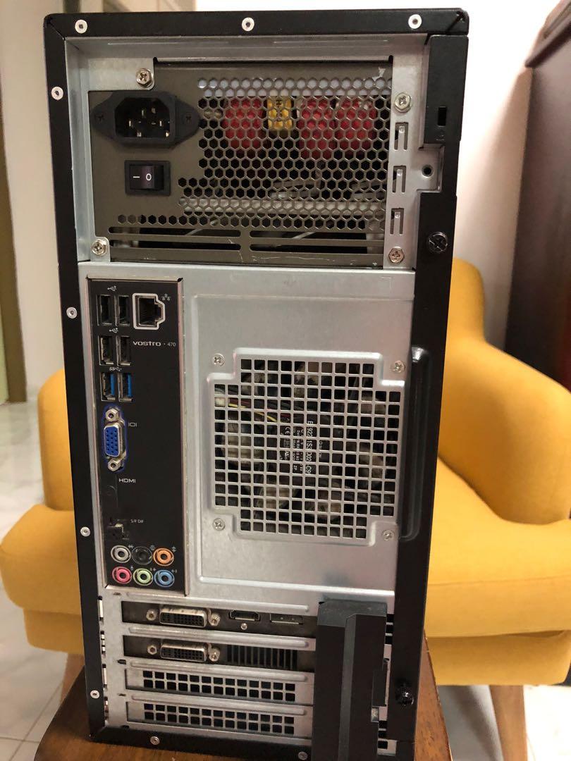 Dell Vostro I5 Desktop 16gb Ram 256gb Ssd Hdd Windows 10 Pro Electronics Computers Desktops On Carousell