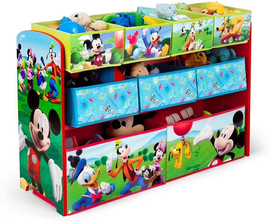 Delta Children Deluxe 9Bin Toy Storage Organizer Disney/Pixar Cars