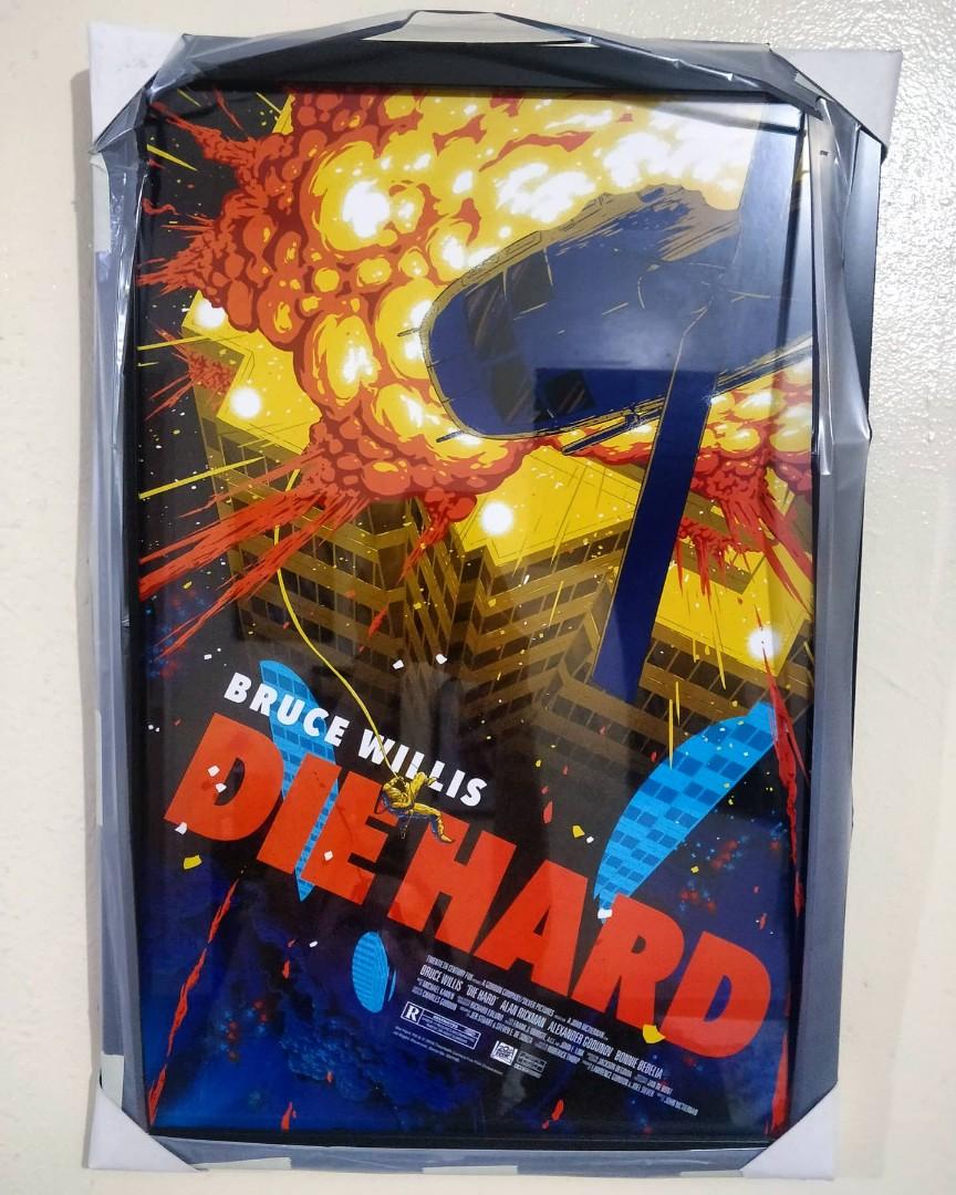 Die Hard Framed Movie Poster (Category: Frames & Pictures) located in Caloocan City. Submitted by ktfsp (Listing ID 1031778540, Image 2). Description: Yipee-ki-yay! Framed high quality print Die Hard poster 19x13 inch poster (plus frame) Php700 Payment via Gcash or BPI transfer Delivery via Lalamove or Grab (SF shouldered by buyer) Can send more photos upon request DM us for more info 👌 #diehard #diehardph #diehardposter #movieposterph #posterph