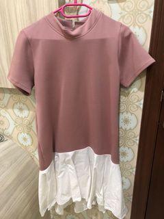 Dress scuba Pink