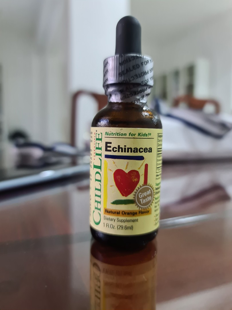 Essentials, Echinacea, Natural Orange Flavor, Babies & Kids, Nursing