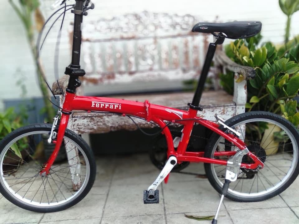 ferrari foldable bicycle