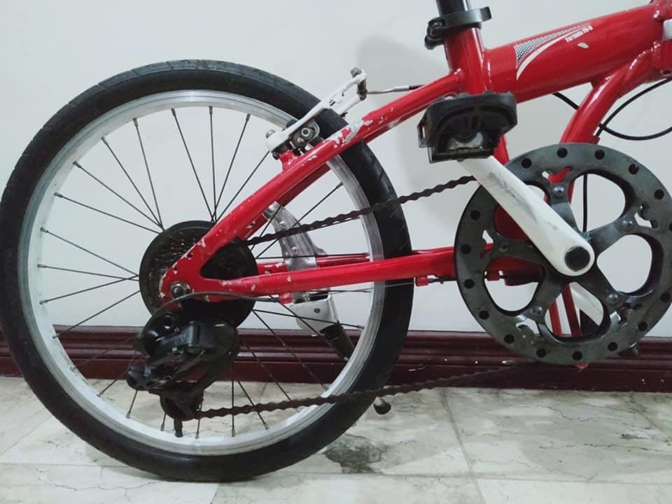 Ferrari Folding bike, Sports Equipment, Bicycles & Parts, Bicycles on