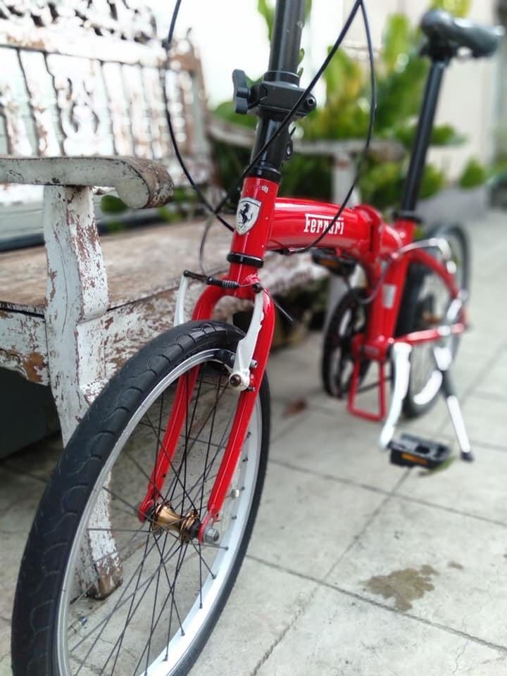 Ferrari Folding bike, Sports Equipment, Bicycles & Parts, Bicycles on