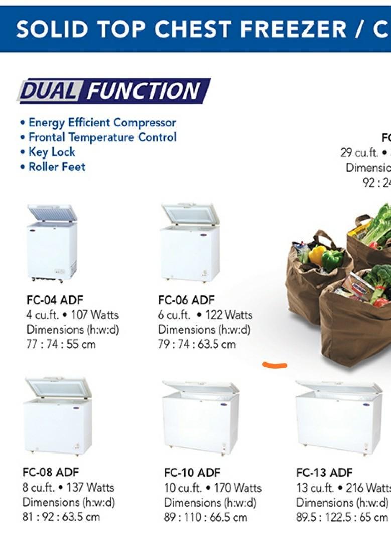 Fujidenzo 4cubic Chest Type Solid Top Freezer Tv Home Appliances Kitchen Appliances Refrigerators And Freezers On Carousell Fujidenzo 4cubic Chest Type Solid Top Freezer Tv Home Appliances Kitchen Appliances Refrigerators And Freezers On Carousell