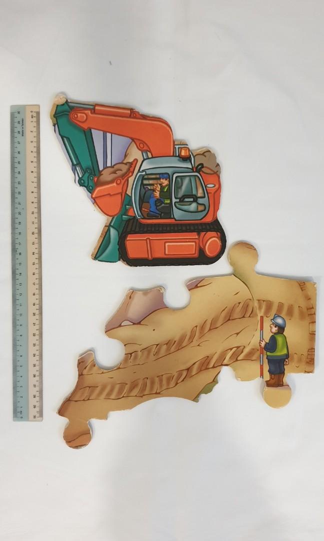 Galt Giant Floor Puzzle Construction Site, Hobbies & Toys, Toys & Games