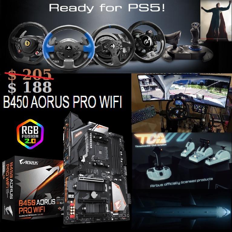 Gigabyte B450 Aorus Pro Wifi 3y Gigabyte Grand Offer Aug Sep Sales Reduced To Clear Electronics Computer Parts Accessories On Carousell