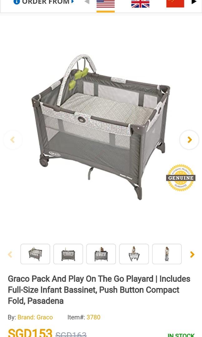 graco pasadena collection