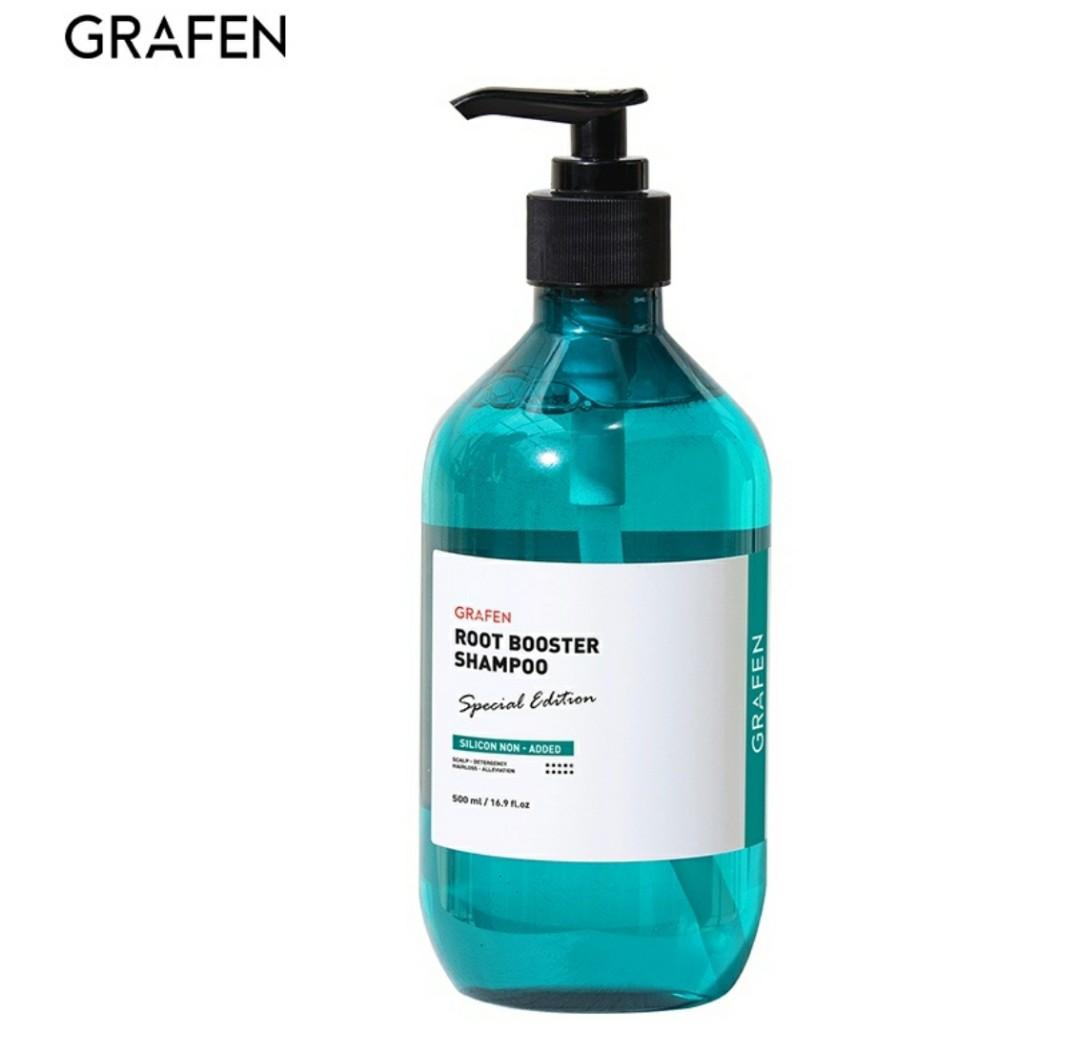 Grafen Root Booster Shampoo [natural anti hair loss shampoo for dry