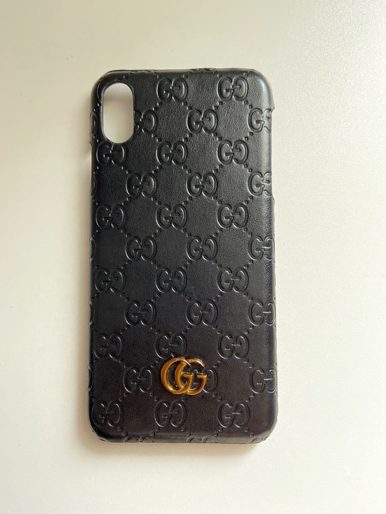 Gucci leather snap case [Replica 