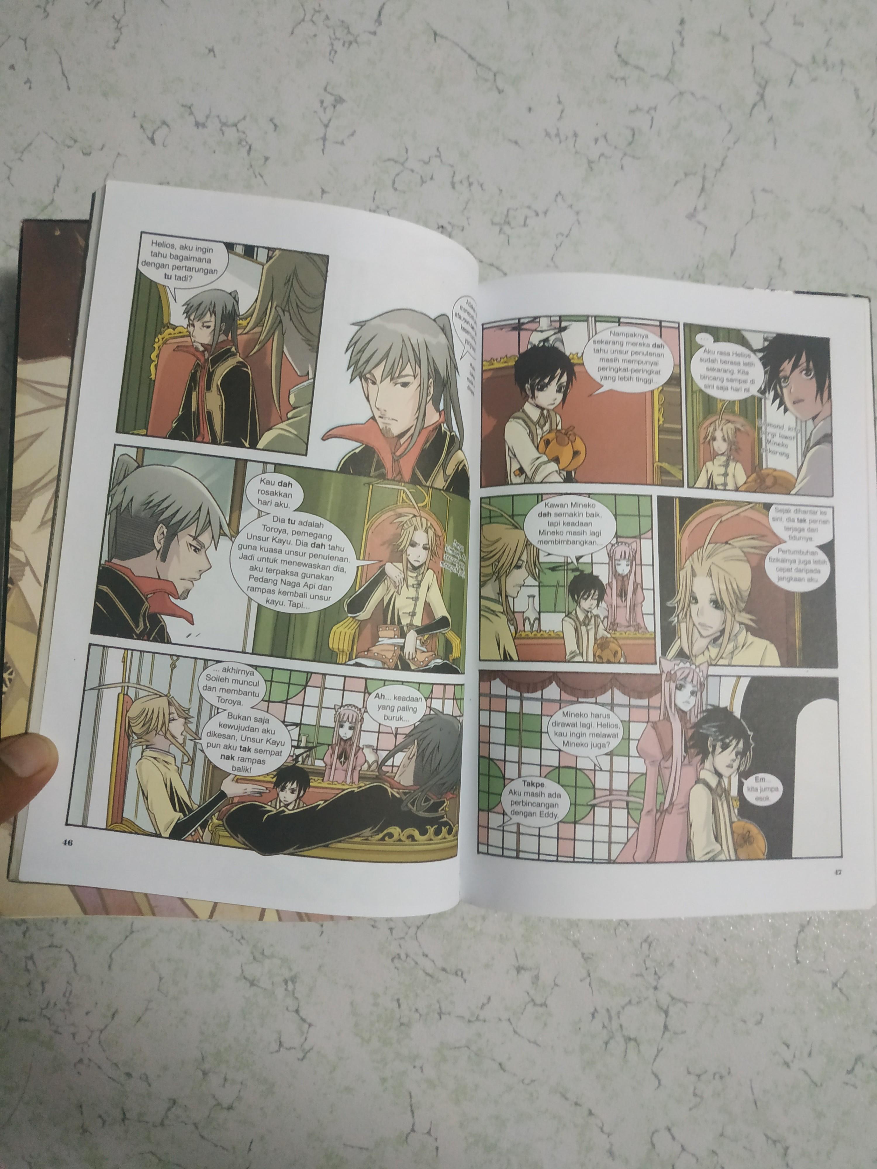 Helios Eclipse Quintet Karya Kaoru Books Stationery Comics Manga On Carousell