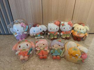 Hello Kitty Gutetama My Melody Collection Plush toys