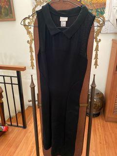 H&M Black Midi Dress