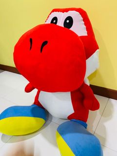 red yoshi plush