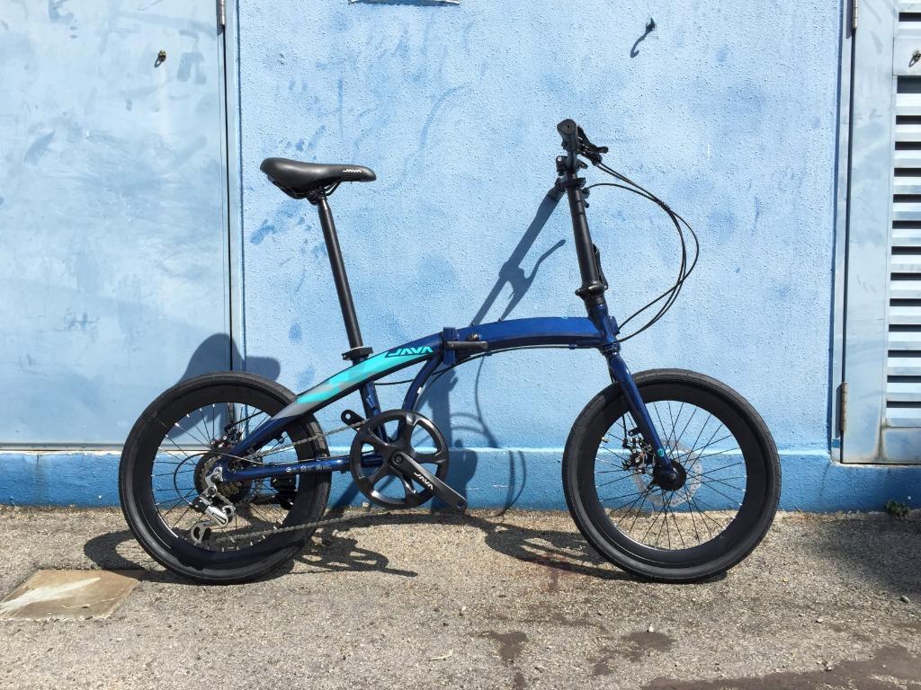 java blue bike