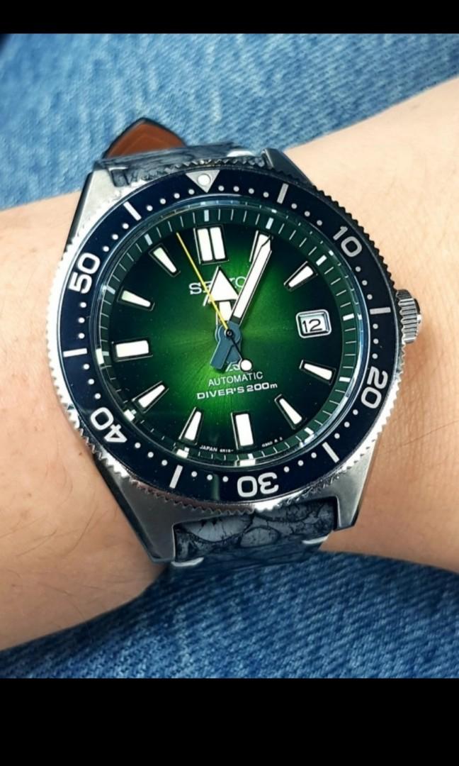 Seiko sbdc077 green sea hot sale