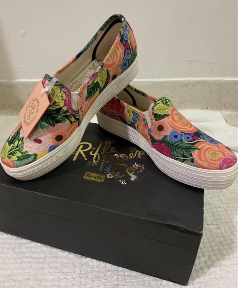 Keds x Rifle Paper Triple Deck Juliet Multi US 7 Women s Fashion Footwear Sneakers on Carousell