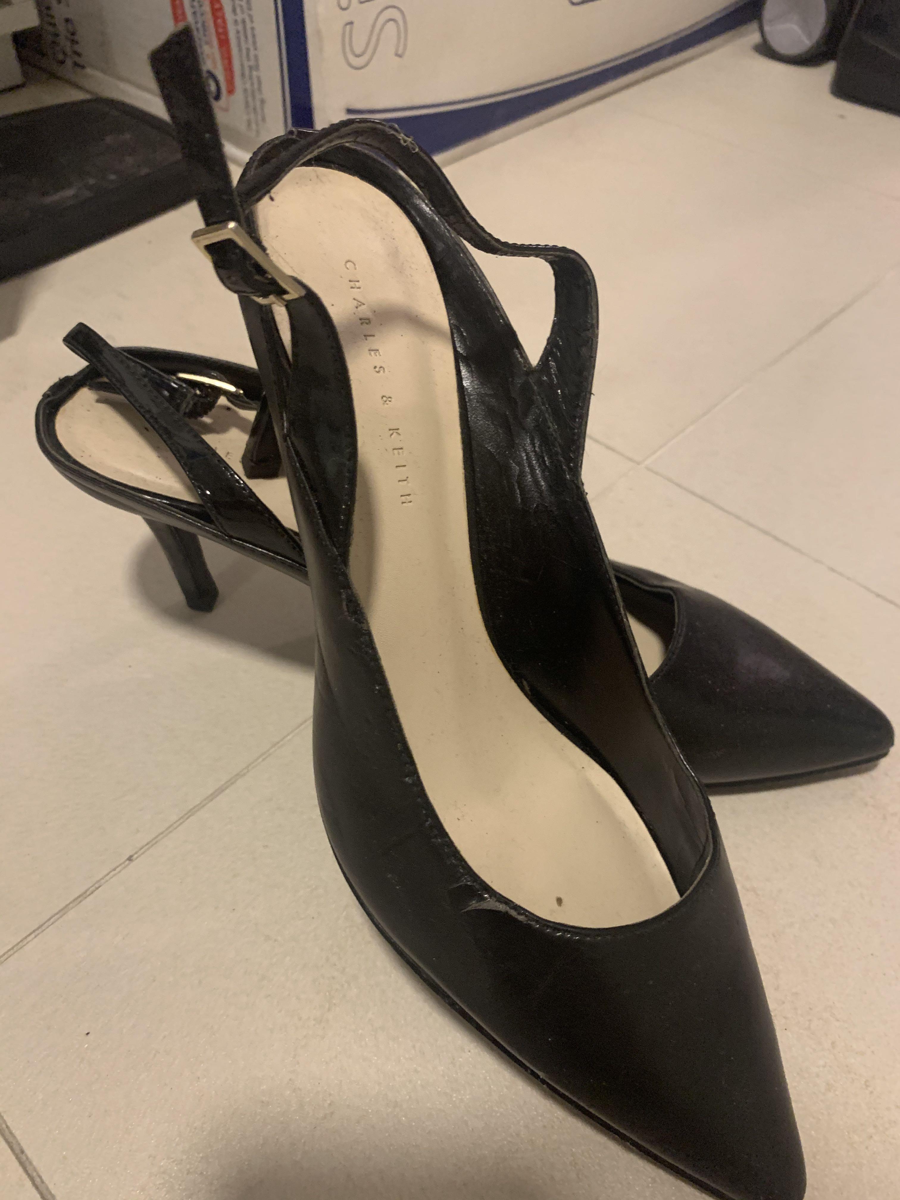 formal black heels for ladies