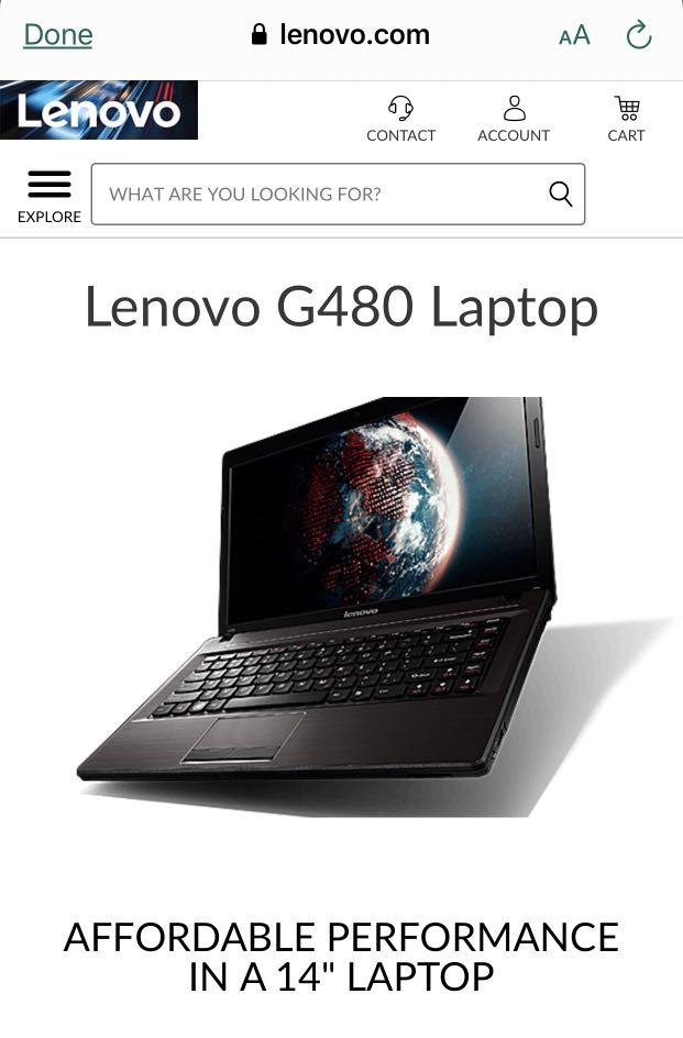 Lenovo G480 I5 Laptop Electronics Computers Laptops On Carousell