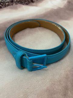 Light Blue Lacoste Belt