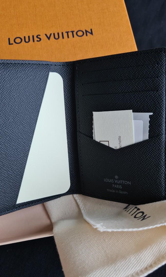 Louis Vuitton LV Nigo Card holder Brown Leather ref.410013 - Joli