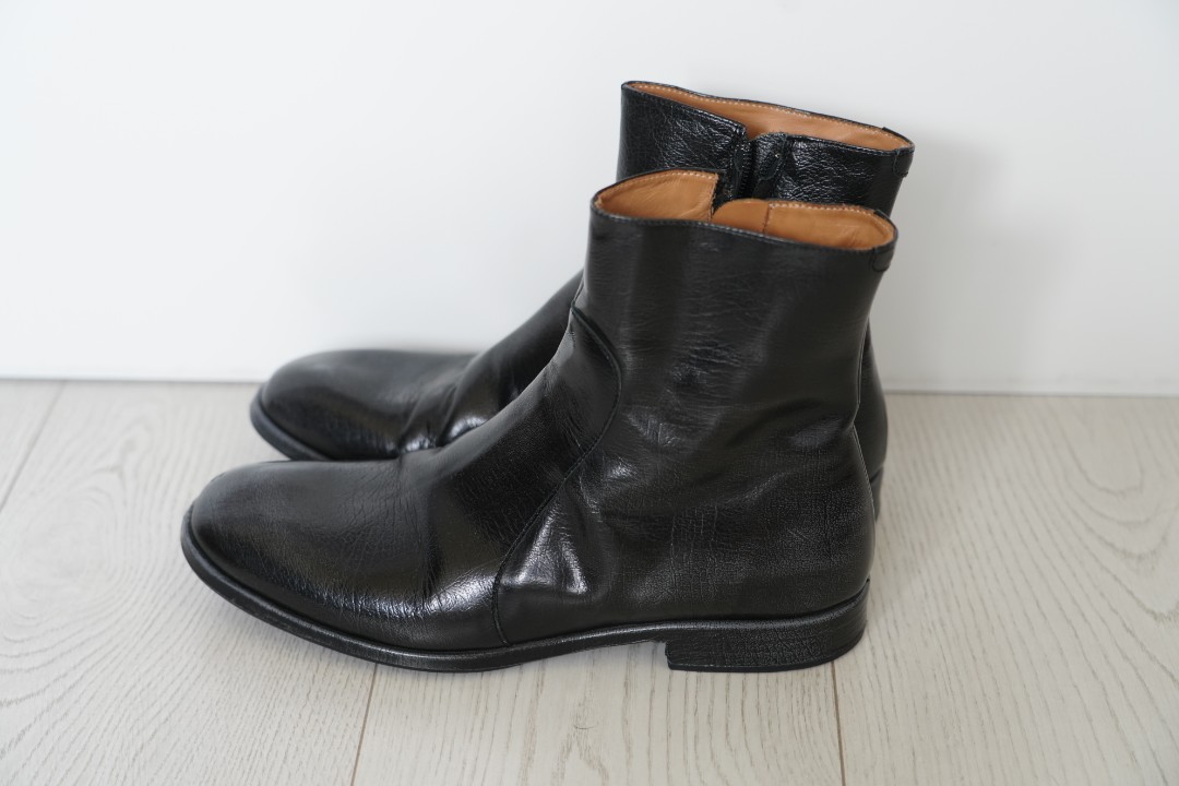 margiela side zip boots