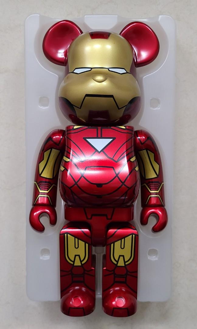 Medicom Bearbrick 400% Marvel Avengers Iron Man Mark 6 Be@rbrick