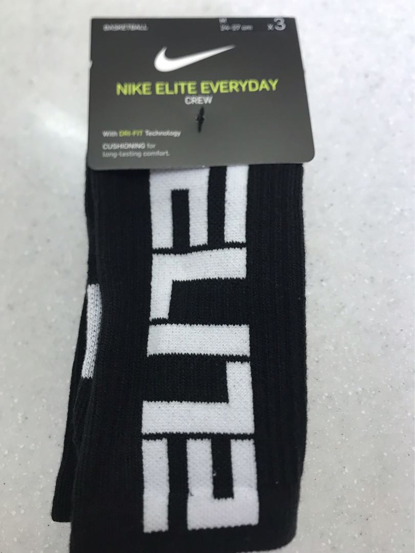 nike elite socks medium